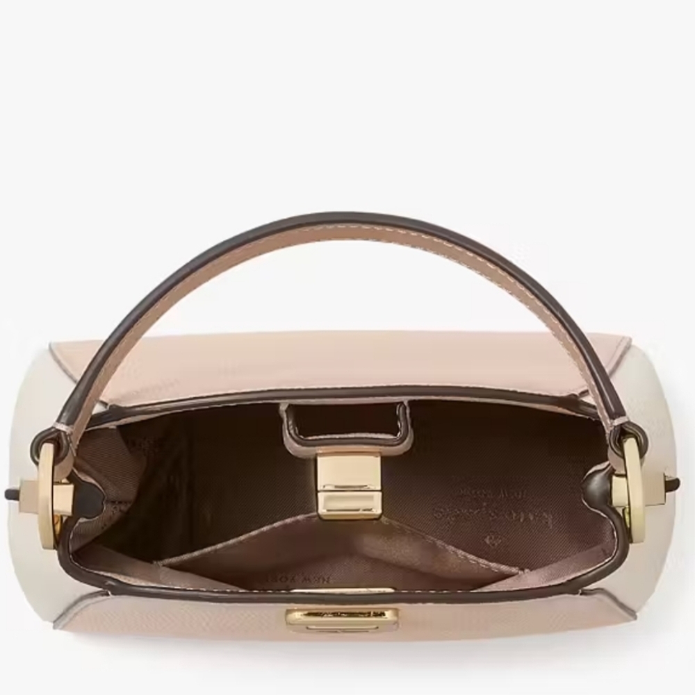 CLEARANCE! Kate Spade Phoebe Mini Top Cross: Toasted Hazelnut, 5.8×3×5, NWT - Picture 4 of 5